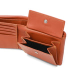 ソラチナ 二つ折り財布 メンズ レディース ブランド 軽量 SOLATINA 財布 本革 レザー 札 カード入れ 小銭入れあり 二つ折 コンパクト シンプル 大人 FUKURO series 袋縫い2つ折りウォレット SW-60103