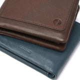 ソラチナ 二つ折り財布 メンズ レディース ブランド 軽量 SOLATINA 財布 本革 レザー 札 カード入れ 小銭入れあり 二つ折 コンパクト シンプル 大人 FUKURO series 袋縫い2つ折りウォレット SW-60103