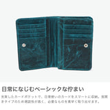 ソラチナ 二つ折り財布 メンズ レディース ブランド SOLATINA 財布 本革 レザー ホースレザー 札 カード入れ 小銭入れあり 小銭入れ仕切り 二つ折 シンプル カジュアル おしゃれ 大人 NASHIKA series SW-60202