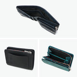 ソラチナ 二つ折り財布 メンズ レディース ブランド SOLATINA 財布 本革 レザー ホースレザー 札 カード入れ 小銭入れあり 小銭入れ仕切り 二つ折 シンプル カジュアル おしゃれ 大人 NASHIKA series SW-60202