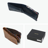 ソラチナ 二つ折り財布 メンズ レディース ブランド SOLATINA 財布 本革 レザー ホースレザー 札 カード入れ 小銭入れあり 二つ折 コンパクト シンプル カジュアル おしゃれ 大人 NASHIKA series SW-60203