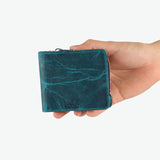 ソラチナ 二つ折り財布 メンズ レディース ブランド SOLATINA 財布 本革 レザー ホースレザー 札 カード入れ 小銭入れあり 二つ折 コンパクト シンプル カジュアル おしゃれ 大人 NASHIKA series SW-60203