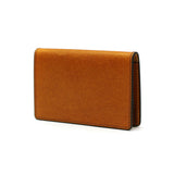 Slow Card Case SLOW business card holder HERBIE Herbie Thin Machi CARD CASE Leather Genuine Leather Slim Minimum Business Made in Japan Aging Men's SO752I SO752I-2