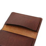 Slow Card Case SLOW business card holder HERBIE Herbie Thin Machi CARD CASE Leather Genuine Leather Slim Minimum Business Made in Japan Aging Men's SO752I SO752I-2