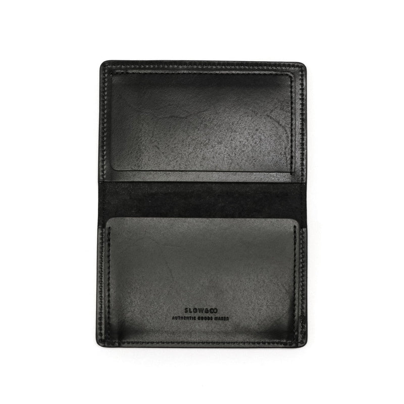 Slow Card Case SLOW business card holder HERBIE Herbie Thin Machi CARD CASE Leather Genuine Leather Slim Minimum Business Made in Japan Aging Men's SO752I SO752I-2