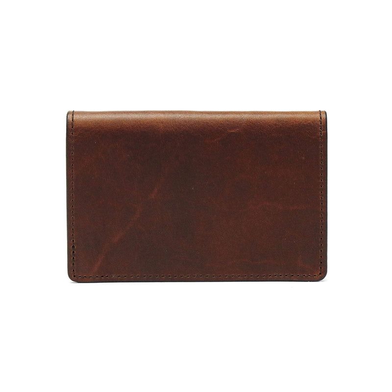 Slow Card Case SLOW business card holder HERBIE Herbie Thin Machi CARD CASE Leather Genuine Leather Slim Minimum Business Made in Japan Aging Men's SO752I SO752I-2