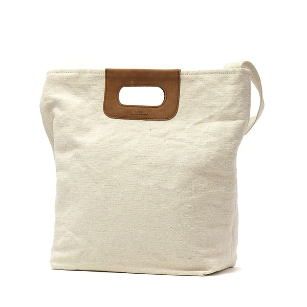 Slow Tote Bag Men's Ladies Brand SLOW Tote Bag Lightweight Light shoulder small shoulder 2way Casual cotton linen natural material Made in Japan TRUCK 2WAY TOTE BAG S 300S122J