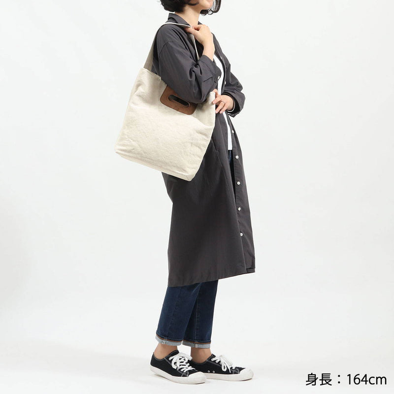 Slow Tote Bag Men's Ladies Brand SLOW Tote Bag Lightweight Light shoulder small shoulder 2way Casual cotton linen natural material Made in Japan TRUCK 2WAY TOTE BAG S 300S122J