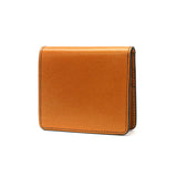 Slow wallet Bi -fold SLOW BRIDLE Mini WALLET Bi -fold wallet Box -type coin purse genuine leather bridle leather brand men's ladies made in Japan