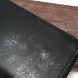 Slow wallet Slow Bridle Bridle long wallet L -shaped zipper LZIP LONG WALLET Genuine leather bridle leather men's ladies Made in Japan so791J