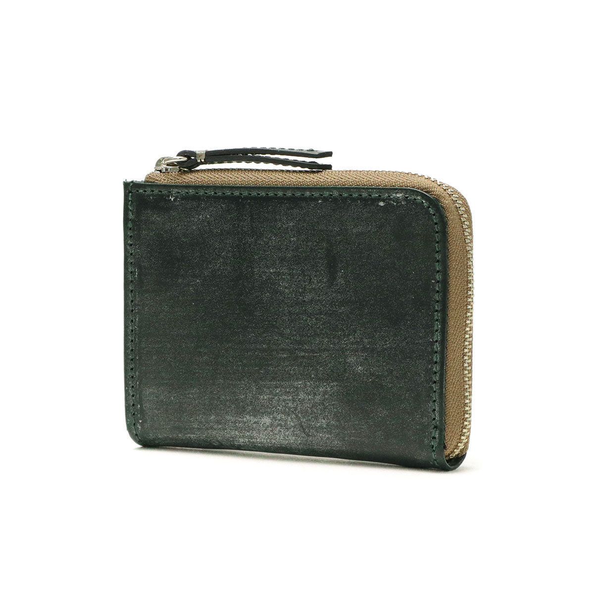 Slow wallet Slow Bridle bridle mini wallet L -shaped zipper