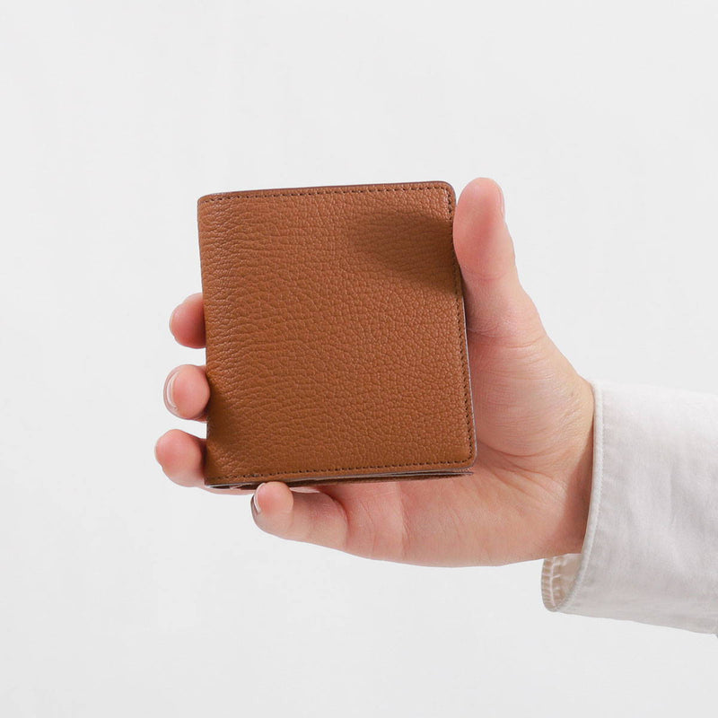 スロウ 二つ折り財布 SLOW 財布 goat ゴート compact wallet 二つ折り ミニ財布 小銭入れあり コンパクト 軽量 レザー 本革 山羊革 メンズ レディース 333S91J