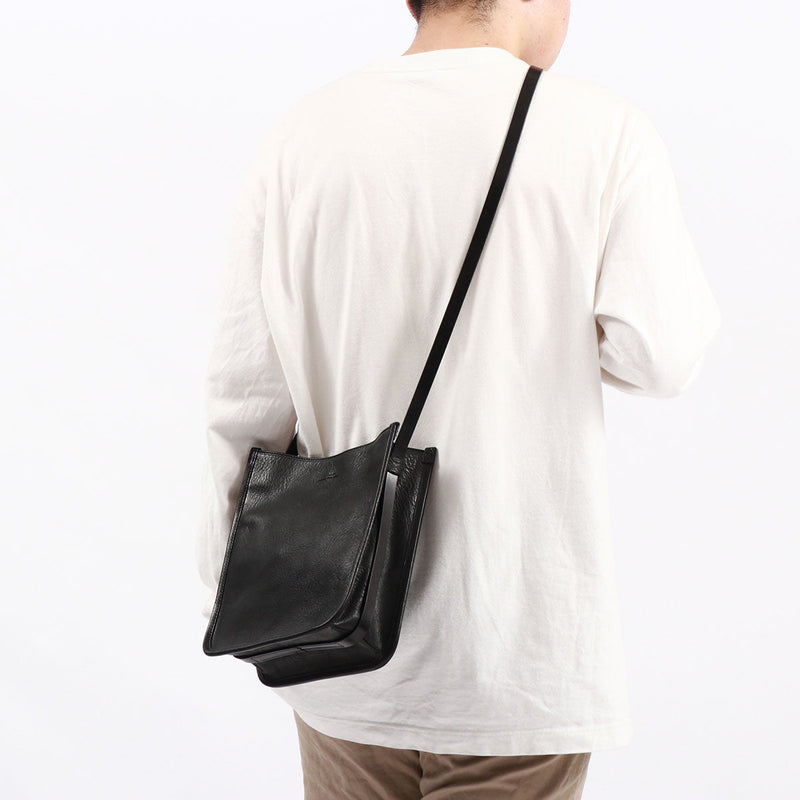 スロウ ショルダーバッグ SLOW bono ボーノ square shoulder bag M バッグ ショルダー バッグ 斜めがけ スクエア 縦型 小さめ 軽量 革 Mサイズ 日本製 メンズ レディース 858S07L