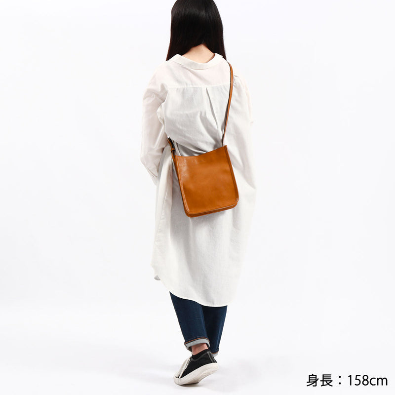 スロウ ショルダーバッグ SLOW bono ボーノ square shoulder bag M バッグ ショルダー バッグ 斜めがけ スクエア 縦型 小さめ 軽量 革 Mサイズ 日本製 メンズ レディース 858S07L