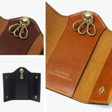 SLOW キーケース メンズ レディース 鍵入れ 小さめ スロウ ブランド 大人 レザー スマートキー 鍵 3連 収納 カード スナップボタン 革小物 おしゃれ 本革 牛革 革 経年変化 日本製 herbie smart key case SO927RS