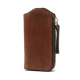 SLOW キーケース メンズ レディース 鍵入れ 小さめ スロウ ブランド 大人 おしゃれ レザー 鍵 3連 収納 ファスナー付き 革小物 コンパクト スリム 本革 牛革 革 経年変化 日本製 herbie L zip key case SO928RS