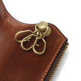 SLOW キーケース メンズ レディース 鍵入れ 小さめ スロウ ブランド 大人 おしゃれ レザー 鍵 3連 収納 ファスナー付き 革小物 コンパクト スリム 本革 牛革 革 経年変化 日本製 herbie L zip key case SO928RS