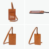 SLOW IDケース 本革 縦 首掛け スロウ 革 レザー 牛革 ストラップ IDカード カードホルダー ブランド おしゃれ シンプル 社員証 カード 吊り下げ 革小物 大人 ギフト 日本製 herbie ID case SO926R