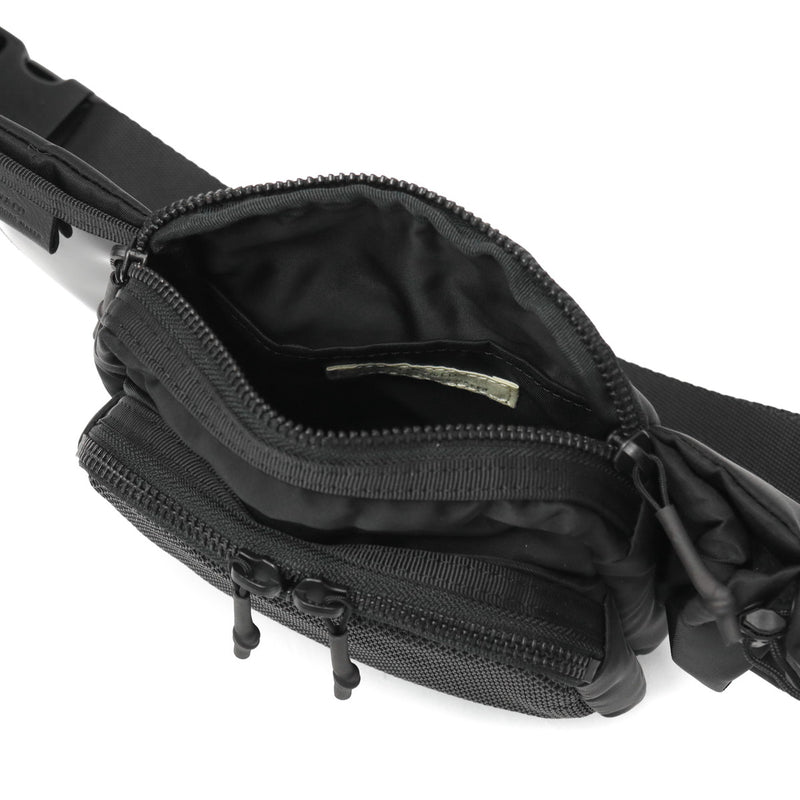 SLOW ボディバッグ メンズ レディース 小さめ スロウ バッグ ブランド ナイロン 斜めがけ 斜めがけバッグ ショルダー 大人 軽量 軽い 弱撥水 横型 おしゃれ シンプル カジュアル Nylon Body Shoulder Bag 858S64R