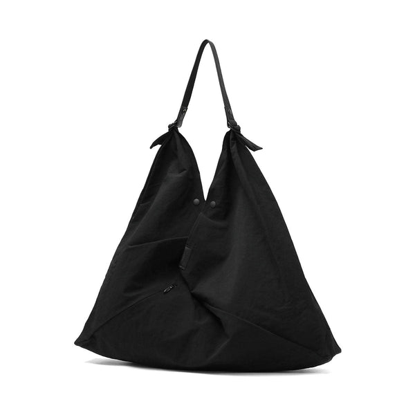 SLOW トートバッグ メンズ レディース 大きめ A4 B4 スロウ バッグ 軽量 ブランド おしゃれ レザーハンドル 肩掛け 手持ち 斜めがけ 吾妻袋 ラップバッグ 三角 撥水 日本製 3WAY Span Nylon Wrap Bag L 586S113K