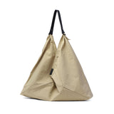 SLOW トートバッグ メンズ レディース 大きめ A4 B4 スロウ バッグ 軽量 ブランド おしゃれ レザーハンドル 肩掛け 手持ち 斜めがけ 吾妻袋 ラップバッグ 三角 撥水 日本製 3WAY Span Nylon Wrap Bag L 586S113K