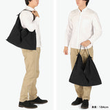 SLOW トートバッグ メンズ レディース 大きめ A4 B4 スロウ バッグ 軽量 ブランド おしゃれ レザーハンドル 肩掛け 手持ち 斜めがけ 吾妻袋 ラップバッグ 三角 撥水 日本製 3WAY Span Nylon Wrap Bag L 586S113K