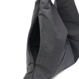 SLOW トートバッグ メンズ レディース 大きめ A4 B4 スロウ バッグ 軽量 ブランド おしゃれ レザーハンドル 肩掛け 手持ち 斜めがけ 吾妻袋 ラップバッグ 三角 撥水 日本製 3WAY Span Nylon Wrap Bag L 586S113K