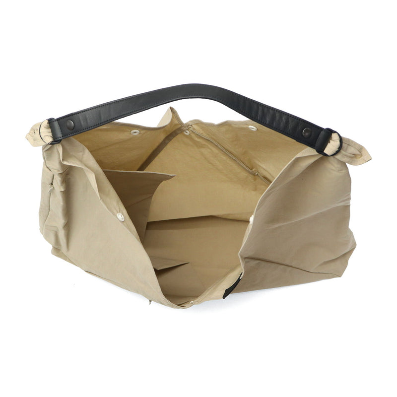 SLOW トートバッグ メンズ レディース 大きめ A4 B4 スロウ バッグ 軽量 ブランド おしゃれ レザーハンドル 肩掛け 手持ち 斜めがけ 吾妻袋 ラップバッグ 三角 撥水 日本製 3WAY Span Nylon Wrap Bag L 586S113K