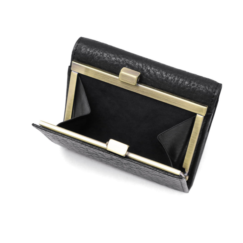 SLOW 二つ折り財布 メンズ レディース ブランド スロウ 財布 本革 小さい 小さめ 小銭入れあり ミニ財布 コンパクト 軽量 軽い レザー 牛革 がま口 日本製 bono clasp mini wallet 333S130L