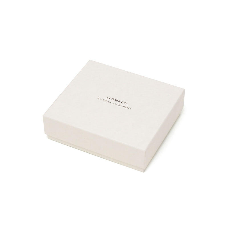 SLOW 二つ折り財布 メンズ レディース ブランド スロウ 財布 本革 小さい 小さめ 小銭入れあり ミニ財布 コンパクト 軽量 軽い レザー 牛革 がま口 日本製 bono clasp mini wallet 333S130L