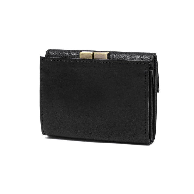 SLOW 三つ折り財布 メンズ レディース ブランド がま口 スロウ 財布 本革 小さい 小さめ 小銭入れあり ミニ財布 コンパクト 軽量 軽い レザー 牛革 ウォレット 日本製 bono clasp trifold wallet 333S131L