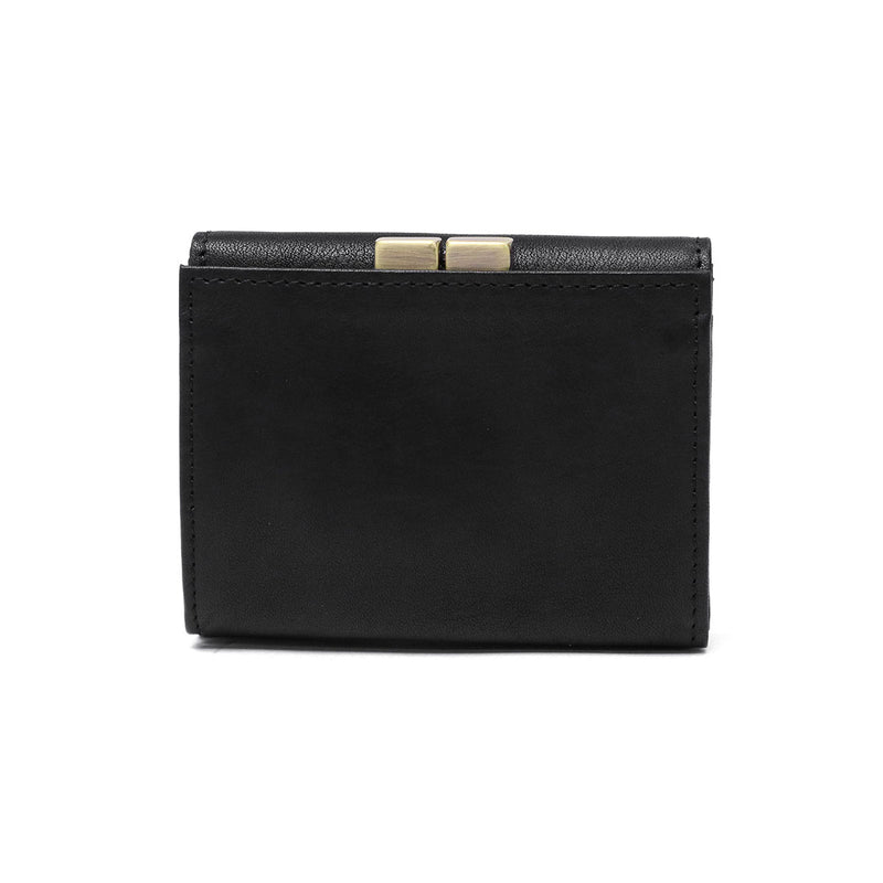 SLOW 三つ折り財布 メンズ レディース ブランド がま口 スロウ 財布 本革 小さい 小さめ 小銭入れあり ミニ財布 コンパクト 軽量 軽い レザー 牛革 ウォレット 日本製 bono clasp trifold wallet 333S131L