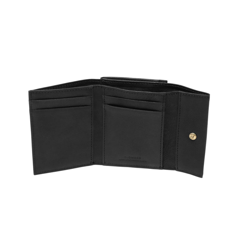 SLOW 三つ折り財布 メンズ レディース ブランド がま口 スロウ 財布 本革 小さい 小さめ 小銭入れあり ミニ財布 コンパクト 軽量 軽い レザー 牛革 ウォレット 日本製 bono clasp trifold wallet 333S131L