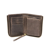 SLOW 二つ折り財布 メンズ レディース ブランド box型小銭入れ スロウ 財布 L字ファスナー ジップ 本革 小銭入れあり 軽量 軽い レザー クーズー革 日本製 kudu Lzip short wallet 333S82I