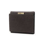 SLOW 二つ折り財布 メンズ レディース ブランド スロウ 財布 本革 小さい 小さめ 小銭入れあり ミニ財布 コンパクト 軽量 軽い レザー クーズー革 がま口 日本製 kudu clasp mini wallet 333S134L