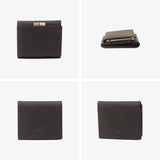 SLOW 二つ折り財布 メンズ レディース ブランド スロウ 財布 本革 小さい 小さめ 小銭入れあり ミニ財布 コンパクト 軽量 軽い レザー クーズー革 がま口 日本製 kudu clasp mini wallet 333S134L