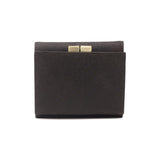 SLOW 二つ折り財布 メンズ レディース ブランド スロウ 財布 本革 小さい 小さめ 小銭入れあり ミニ財布 コンパクト 軽量 軽い レザー クーズー革 がま口 日本製 kudu clasp mini wallet 333S134L