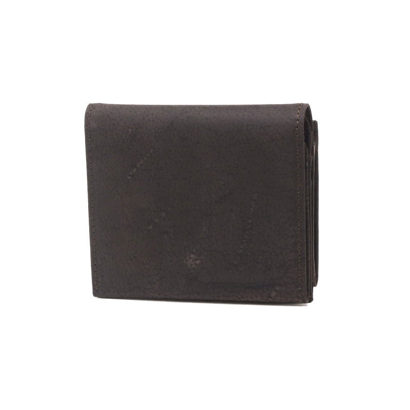 SLOW 二つ折り財布 メンズ レディース ブランド スロウ 財布 本革 小さい 小さめ 小銭入れあり ミニ財布 コンパクト 軽量 軽い レザー クーズー革 がま口 日本製 kudu clasp mini wallet 333S134L