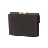 SLOW 三つ折り財布 メンズ レディース ブランド がま口 スロウ 財布 本革 小さい 小さめ 小銭入れあり ミニ財布 コンパクト 軽量 軽い レザー クーズー革 ウォレット 日本製 kudu clasp trifold wallet 333S135L