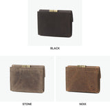 SLOW 三つ折り財布 メンズ レディース ブランド がま口 スロウ 財布 本革 小さい 小さめ 小銭入れあり ミニ財布 コンパクト 軽量 軽い レザー クーズー革 ウォレット 日本製 kudu clasp trifold wallet 333S135L