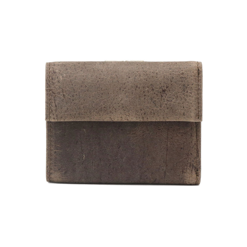 SLOW 三つ折り財布 メンズ レディース ブランド がま口 スロウ 財布 本革 小さい 小さめ 小銭入れあり ミニ財布 コンパクト 軽量 軽い レザー クーズー革 ウォレット 日本製 kudu clasp trifold wallet 333S135L