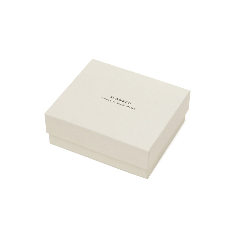 SLOW 三つ折り財布 メンズ レディース ブランド がま口 スロウ 財布 本革 小さい 小さめ 小銭入れあり ミニ財布 コンパクト 軽量 軽い レザー クーズー革 ウォレット 日本製 kudu clasp trifold wallet 333S135L