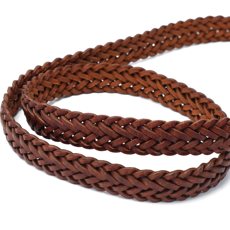 SLOW ベルト メンズ レディース スロウ ブランド カジュアル 本革 革 レザー レザーベルト レザーメッシュベルト メッシュ おしゃれ 細め 革ベルト 革小物 編み上げ バックル 日本製 herbie mesh belt HS90P