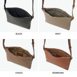 SLOW サコッシュ メンズ レディース ミニ 軽量 スロウ バッグ ショルダーバッグ ブランド レザー 革 本革 海外 旅行 きれいめ 小さめ コンパクト ミニショルダー 斜めがけ 日本製 A5 Shrink Sacoche 858S36P