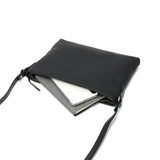 SLOW サコッシュ メンズ レディース ミニ 軽量 スロウ バッグ ショルダーバッグ ブランド レザー 革 本革 海外 旅行 きれいめ 小さめ コンパクト ミニショルダー 斜めがけ 日本製 A5 Shrink Sacoche 858S36P