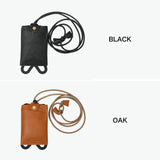 SLOW ネックポーチ メンズ レディース おしゃれ 本革 スロウ 革 レザー ブランド 日本製 ポーチ スマホホルダー スマホ ストラップ カジュアル 軽量 軽い 小さめ 首掛け bono mobile neck pouch 333S133L