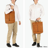 SLOW トートバッグ メンズ レディース 大きめ A4 B4 スロウ バッグ 革 本革 レザー 縦 カジュアル ブランド 通勤 通学 ヘルメットバッグ ビジネス おしゃれ 肩掛け 手持ち 日本製 Cb 2Way Helmet Bag 858S71R