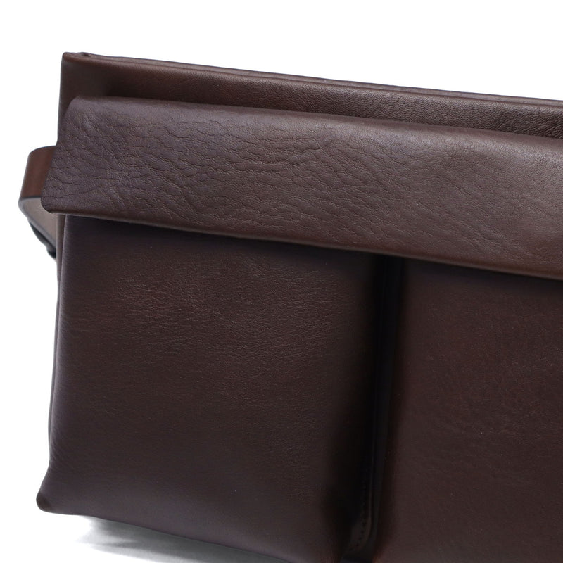 SLOW ボディバッグ メンズ レディース スロウ バッグ 本革 革 レザー ブランド 小さめ コンパクト スモール 軽量 斜めがけ ショルダー かっこいい おしゃれ シンプル 横型 日本製 A5 Cb Helmet Body Bag 858S73R