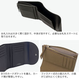 SLOW 三つ折り財布 メンズ レディース ブランド 革 スロウ 本革 レザー カード 小銭入れ かぶせ フラップ コンパクト 三つ折り おしゃれ シンプル カジュアル 日本製 bouble flap middle wallet 883S04R