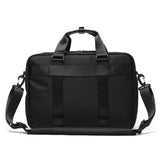 Sonne Business Bag Lelaki Lelaki Jenama Sonne Perniagaan Bahu Mudah Black Commuting Jualan Telefon bimbit 2Way Crossbody bahu 2 Lapisan Air Penolak A4 B4 PC 15Inch Star Flyer Brief Bag SOSF001